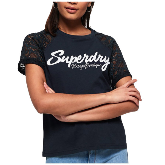 Superdry Γυναικεία κοντομάνικη μπλούζα